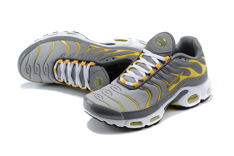 2021 Nike Air Max Plus Colorful Grey Yellow White